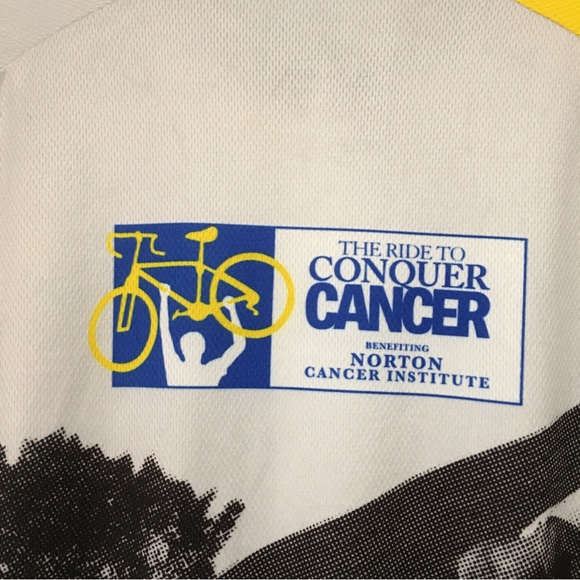 SUGOI Cycling Jersey 1/4 Zip LG Black yellow gray white. EUC Like New - Picture 8 of 13